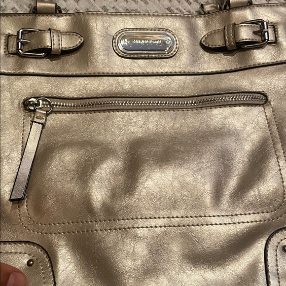 Franco Sarto Gold Handbag/Purse - Picture 4 of 15